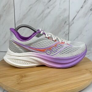 Saucony Endorphin Speed 5 Womens Size 9.5 White Crocus Running Shoe S11007-340